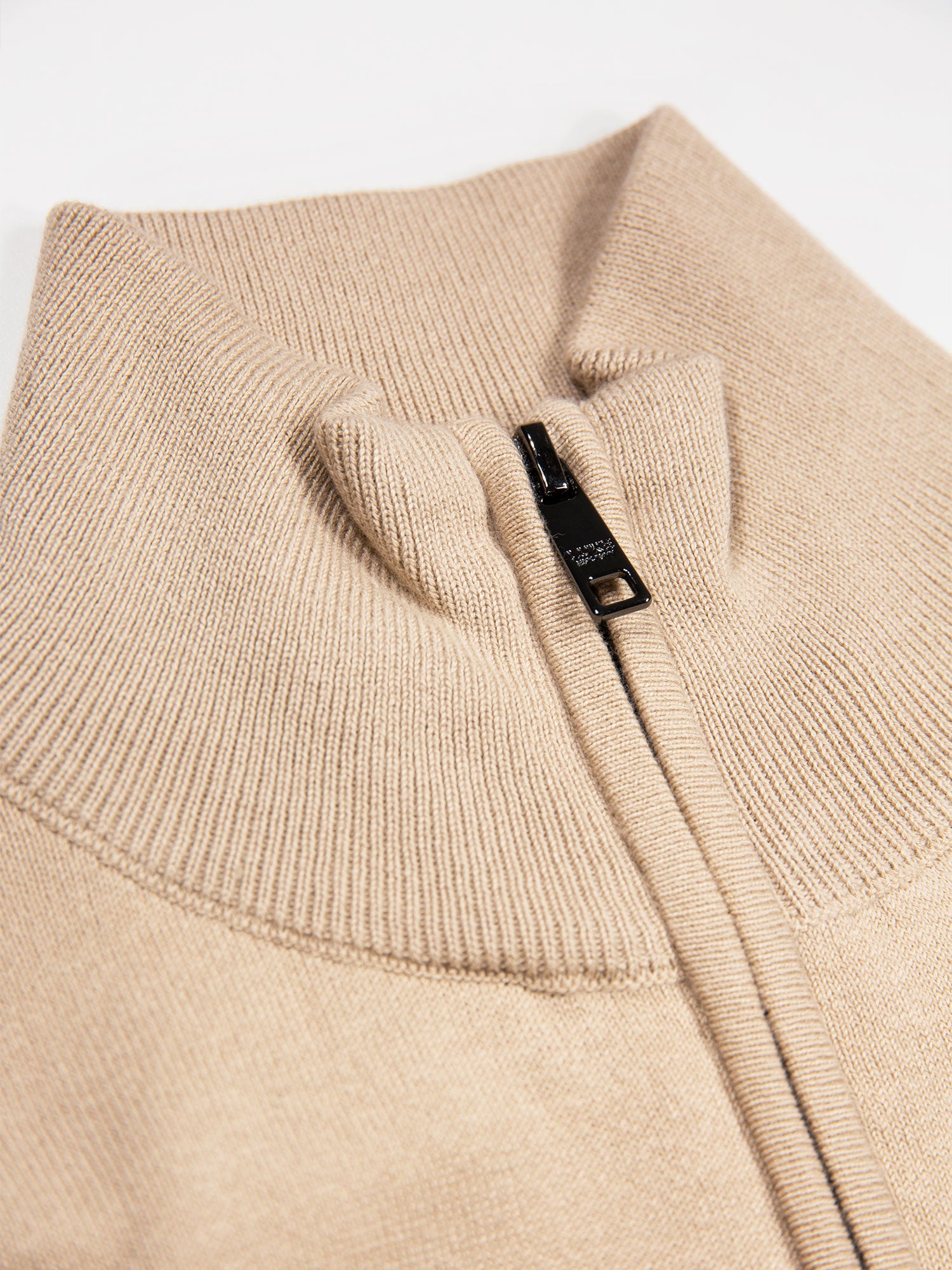 JACOB 1000 1/4 ZIP KNITTED JUMPER