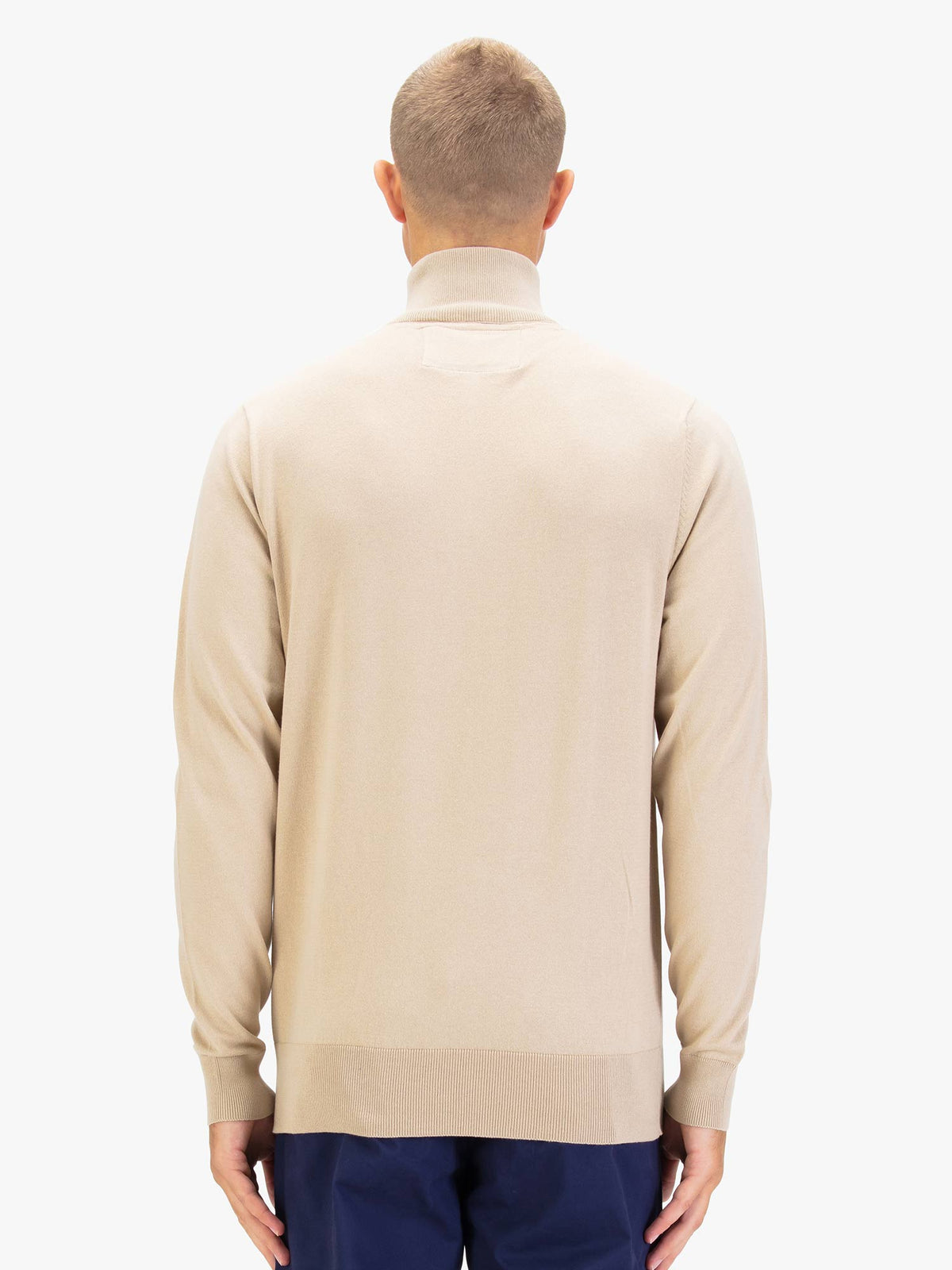 Men's beige jumper.
