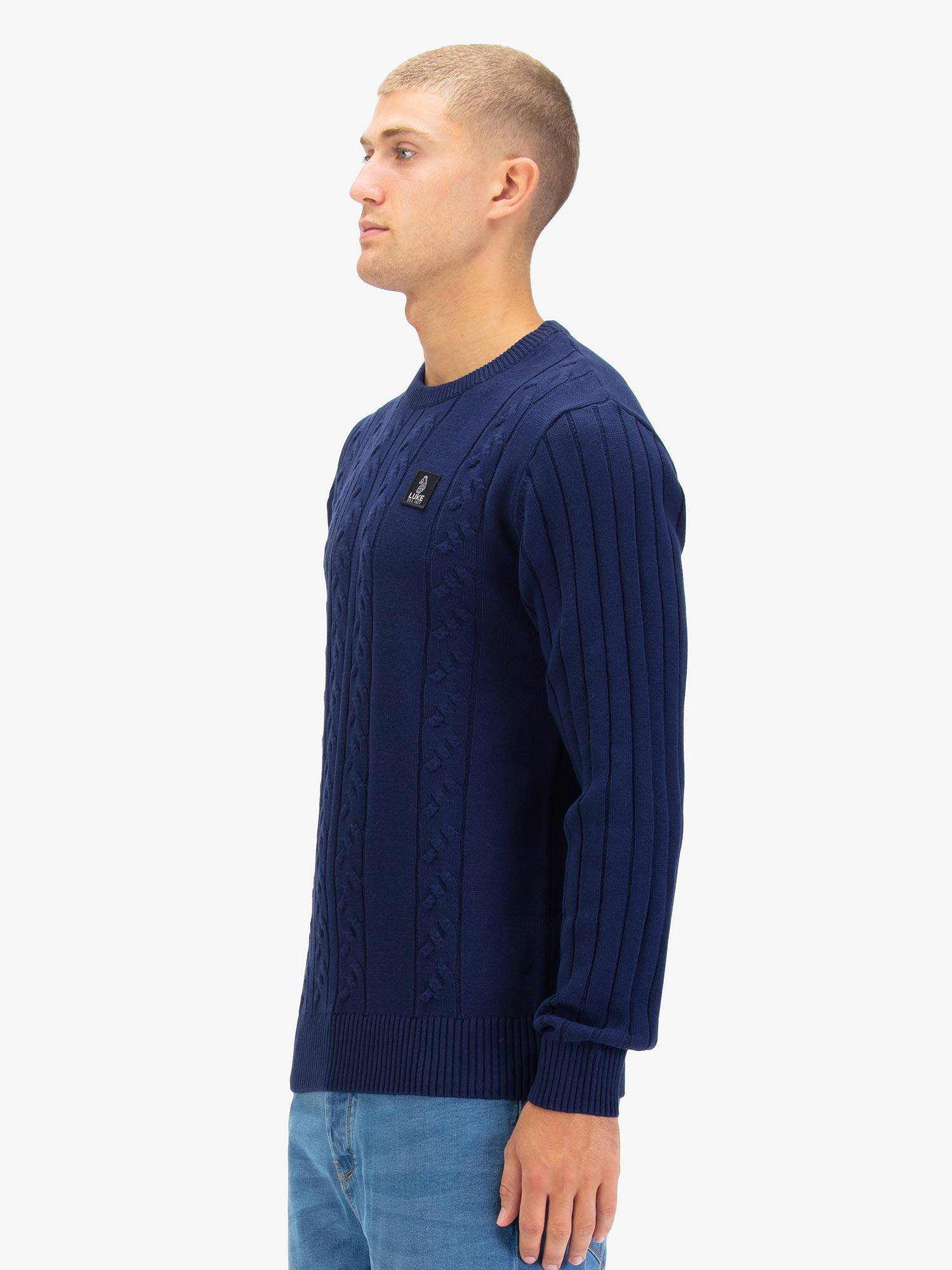 MITCHAM CABLE KNIT JUMPER