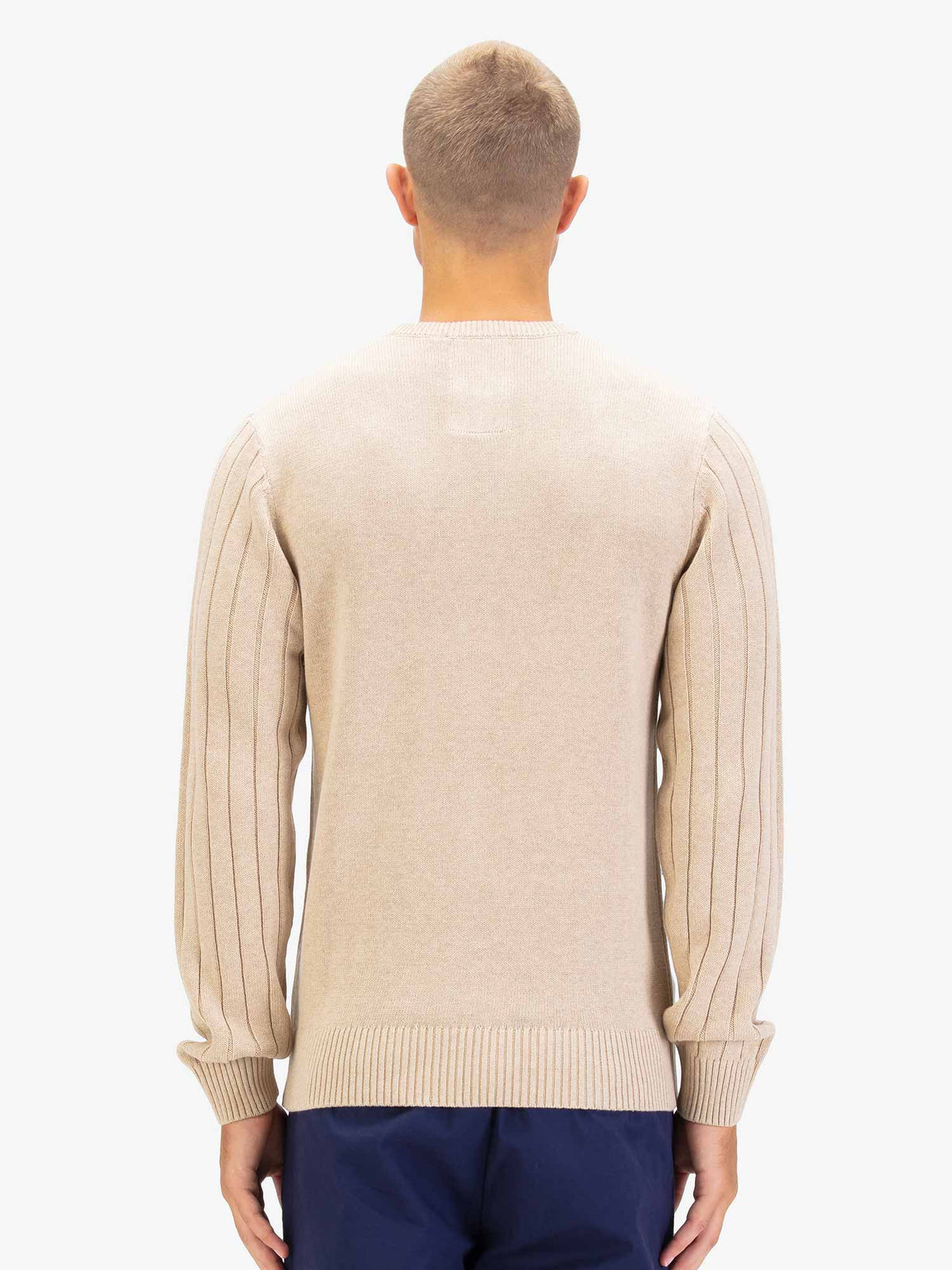 Mitcham Cable Knit Jumper - Stone