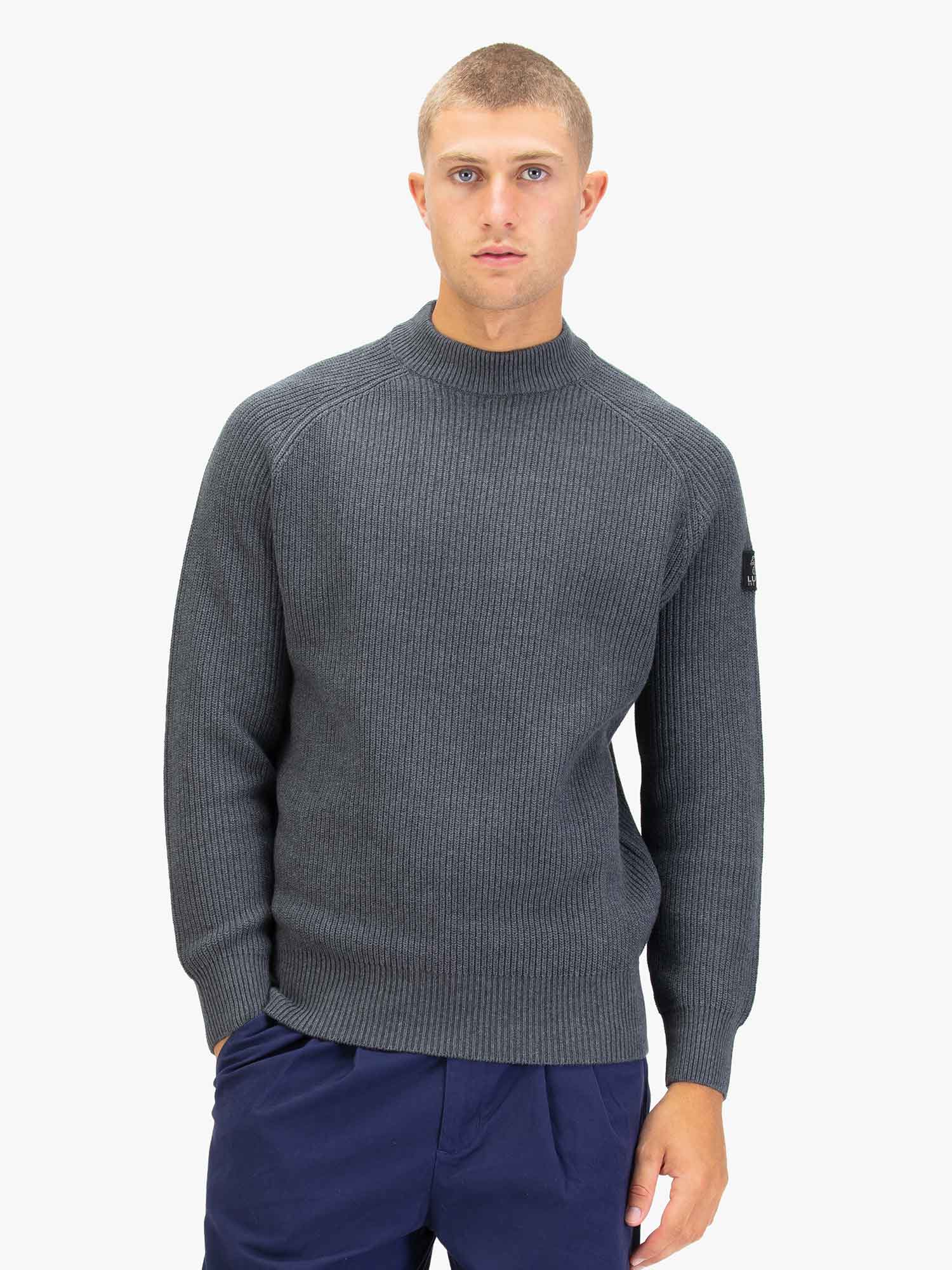CROMER PLATED KNITTED JUMPER