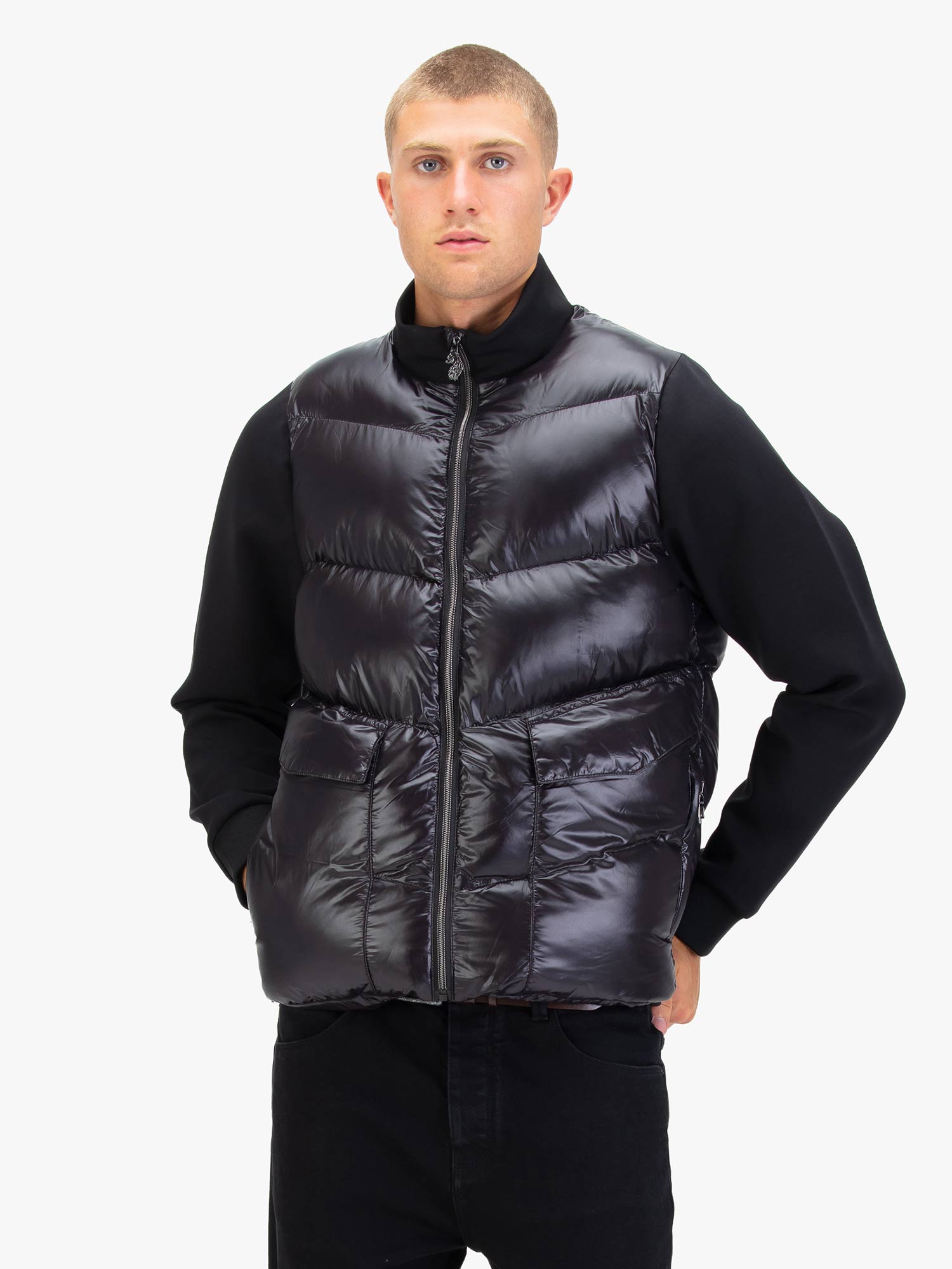 TINTO FUNNEL NECK JACKET
