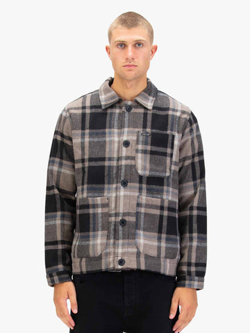 Men's beige jacket.