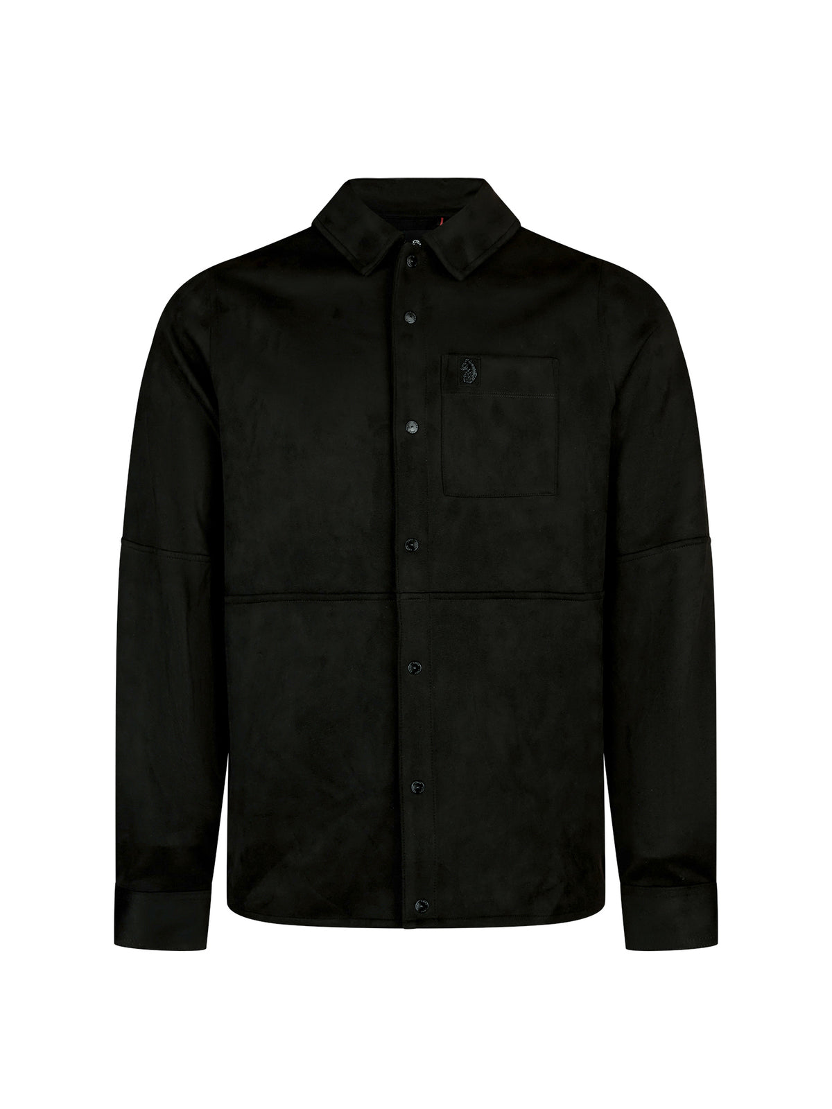 Dylan Suede Shirt - Black