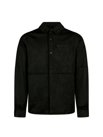 Dylan Suede Shirt - Black
