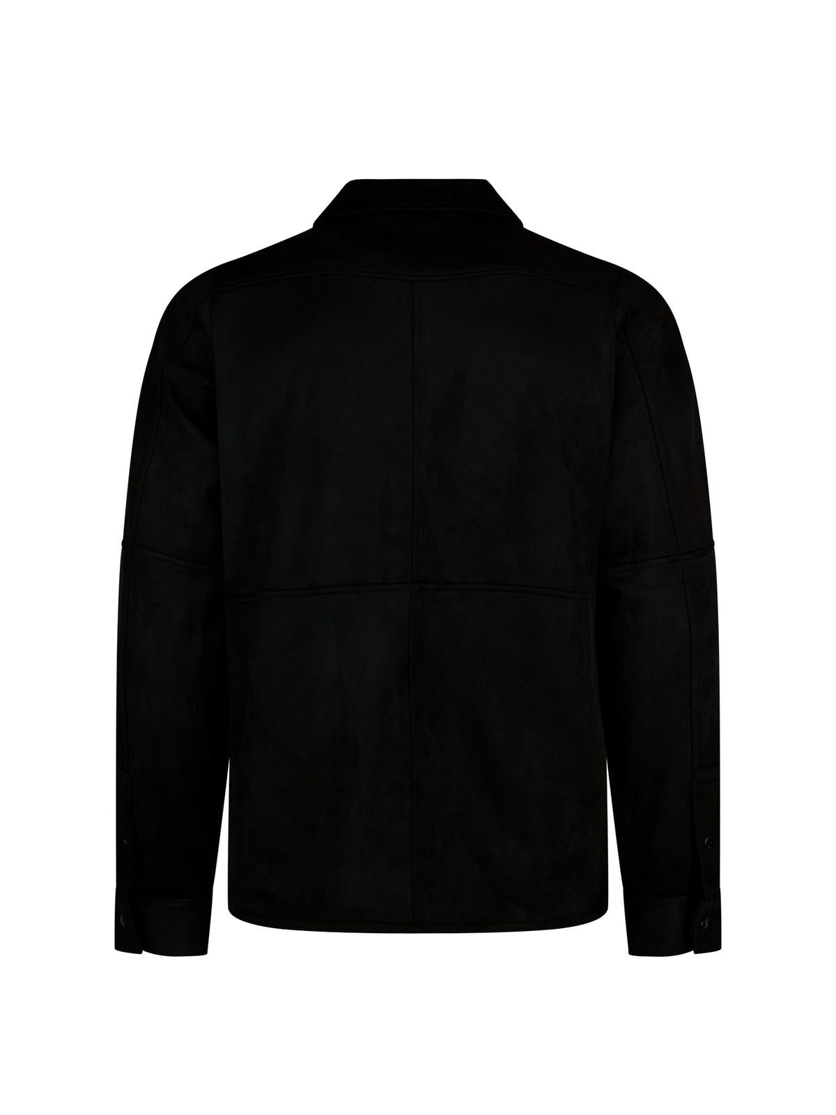 Dylan Suede Shirt - Black