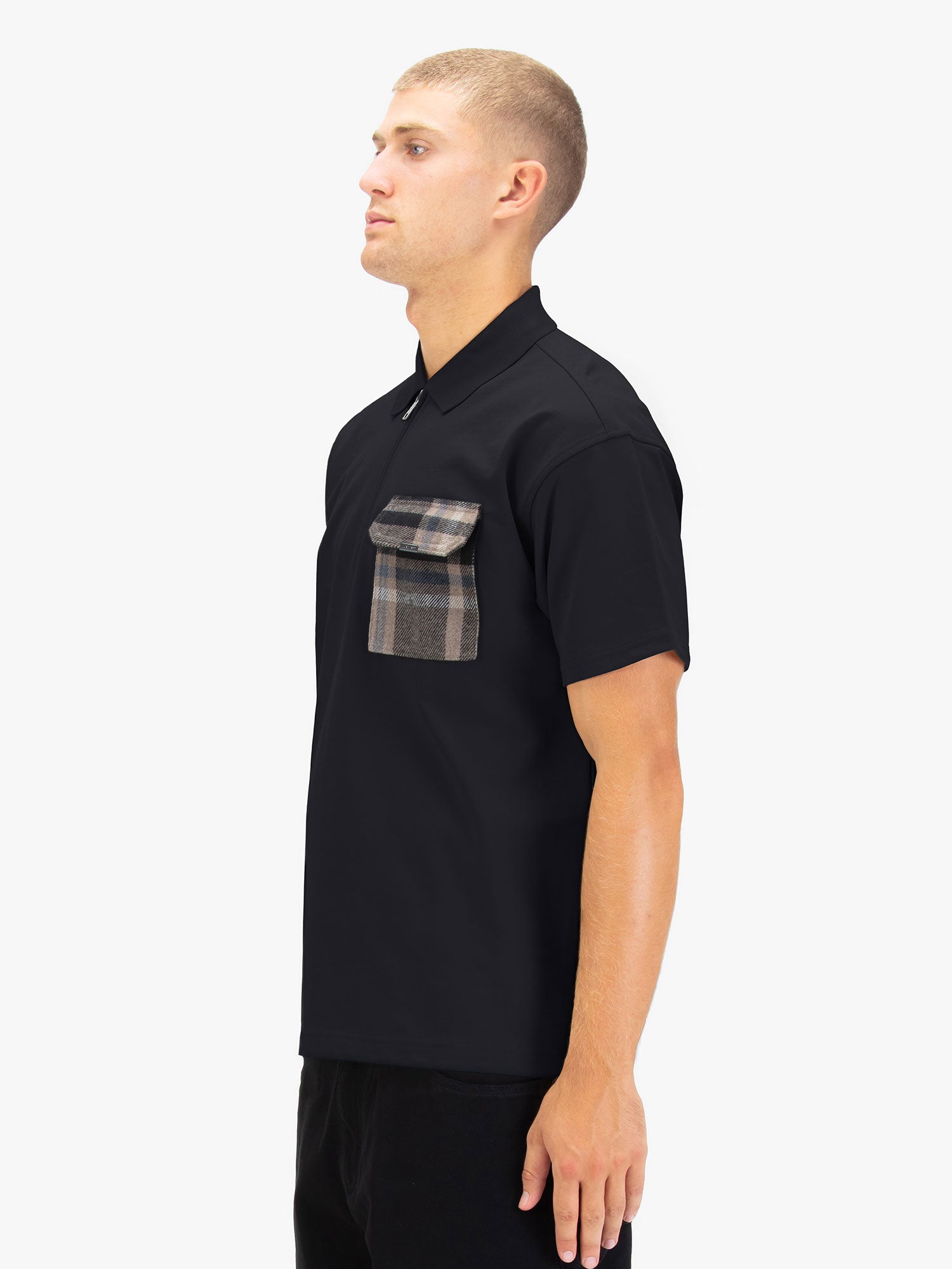 MAGNA POLO WITH CHECK POCKET