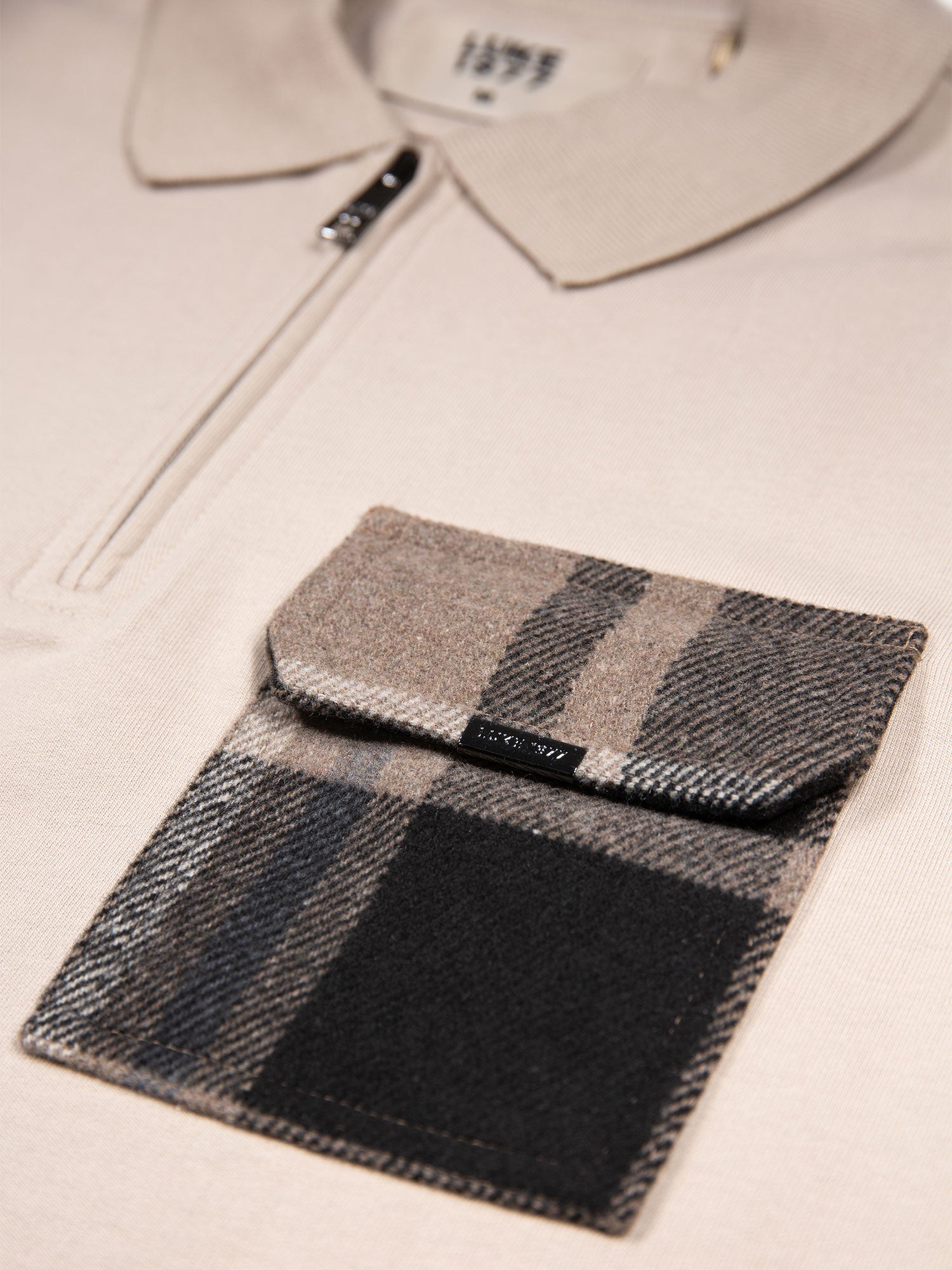 MAGNA POLO WITH CHECK POCKET