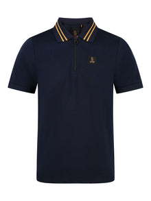  THROOP ZIP NECK POLO