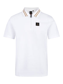  THROOP ZIP NECK POLO