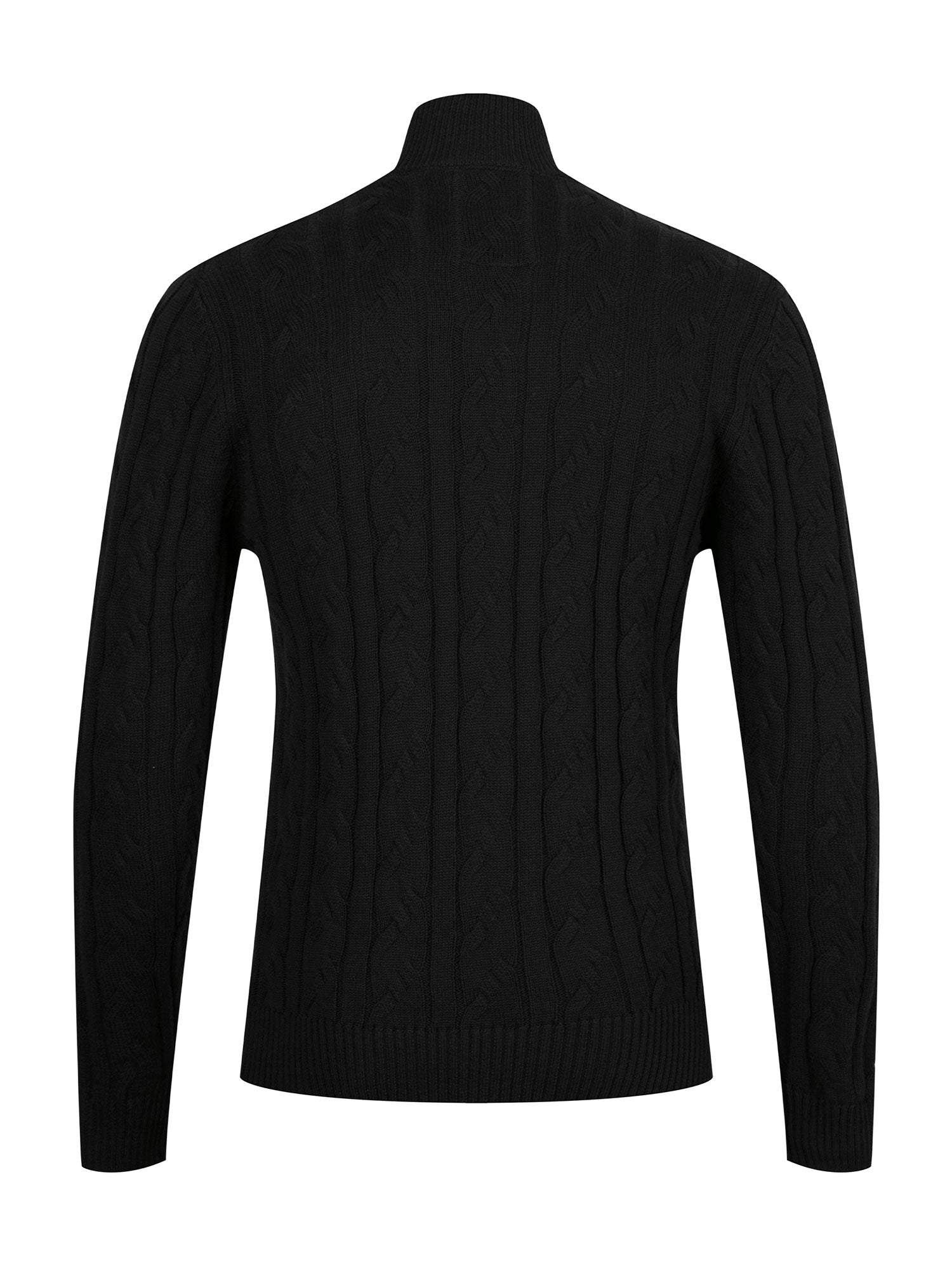 MERTON 1/4 ZIP KNITTED JUMPER