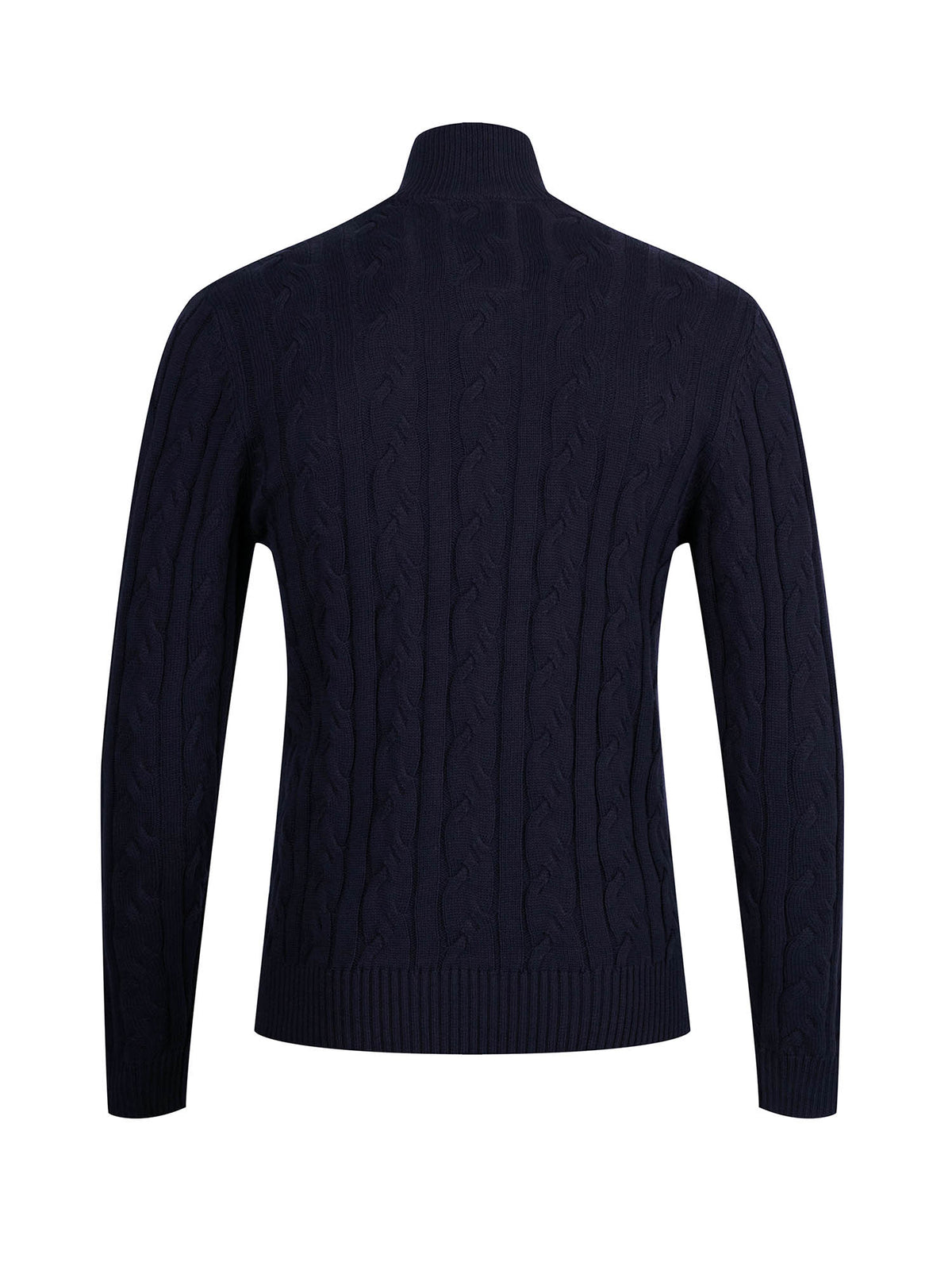 Men's navy jumper.