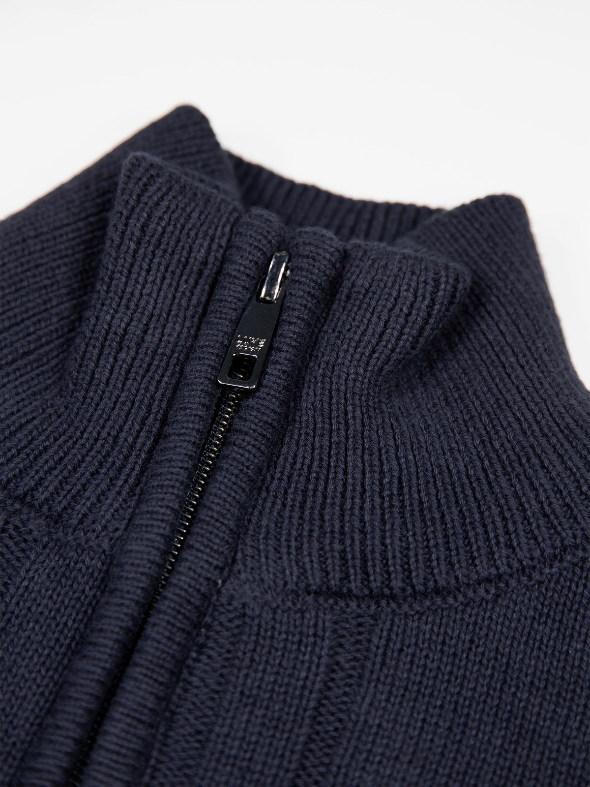 Men's navy jumper.