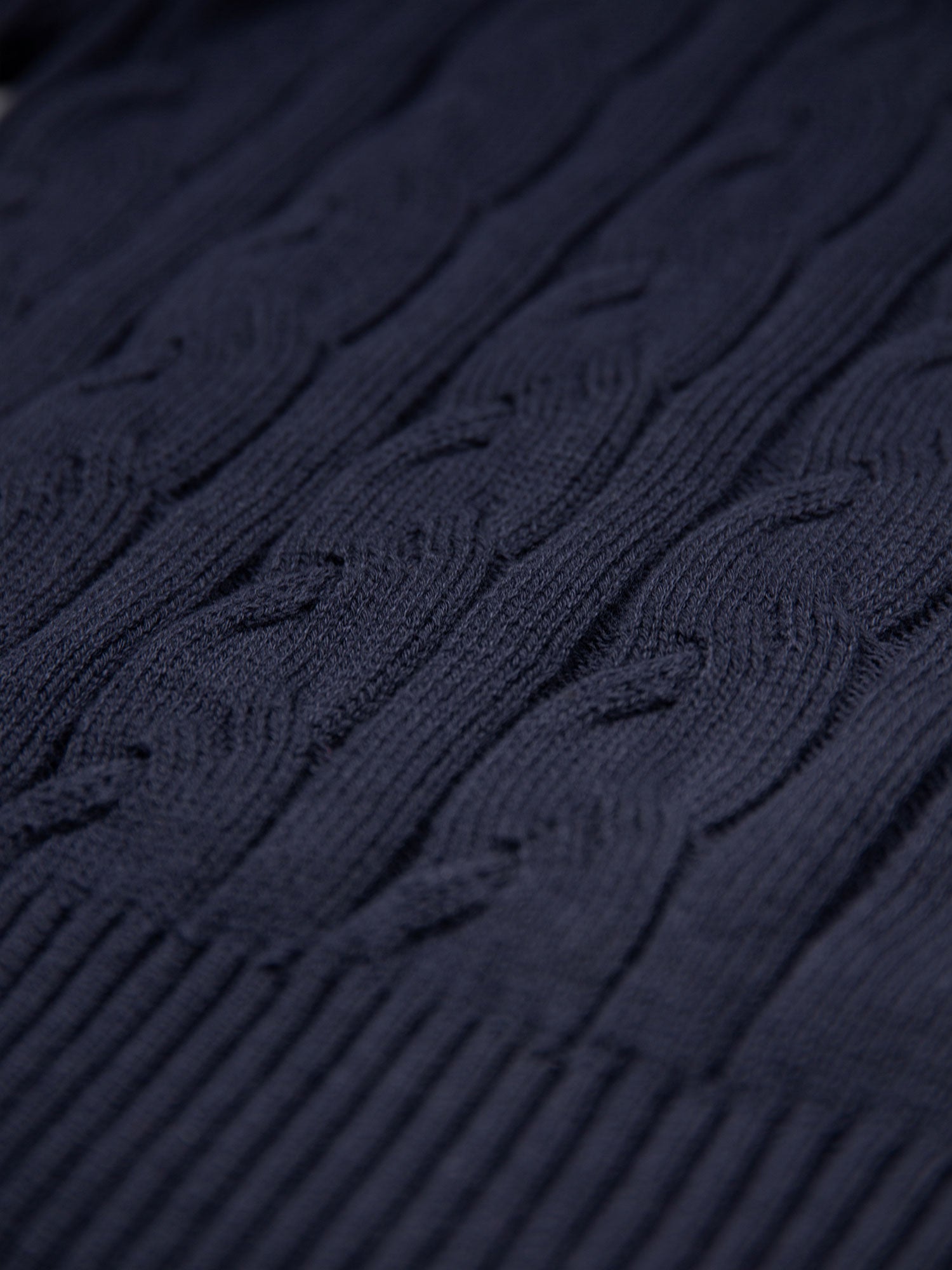 MERTON 1/4 ZIP KNITTED JUMPER