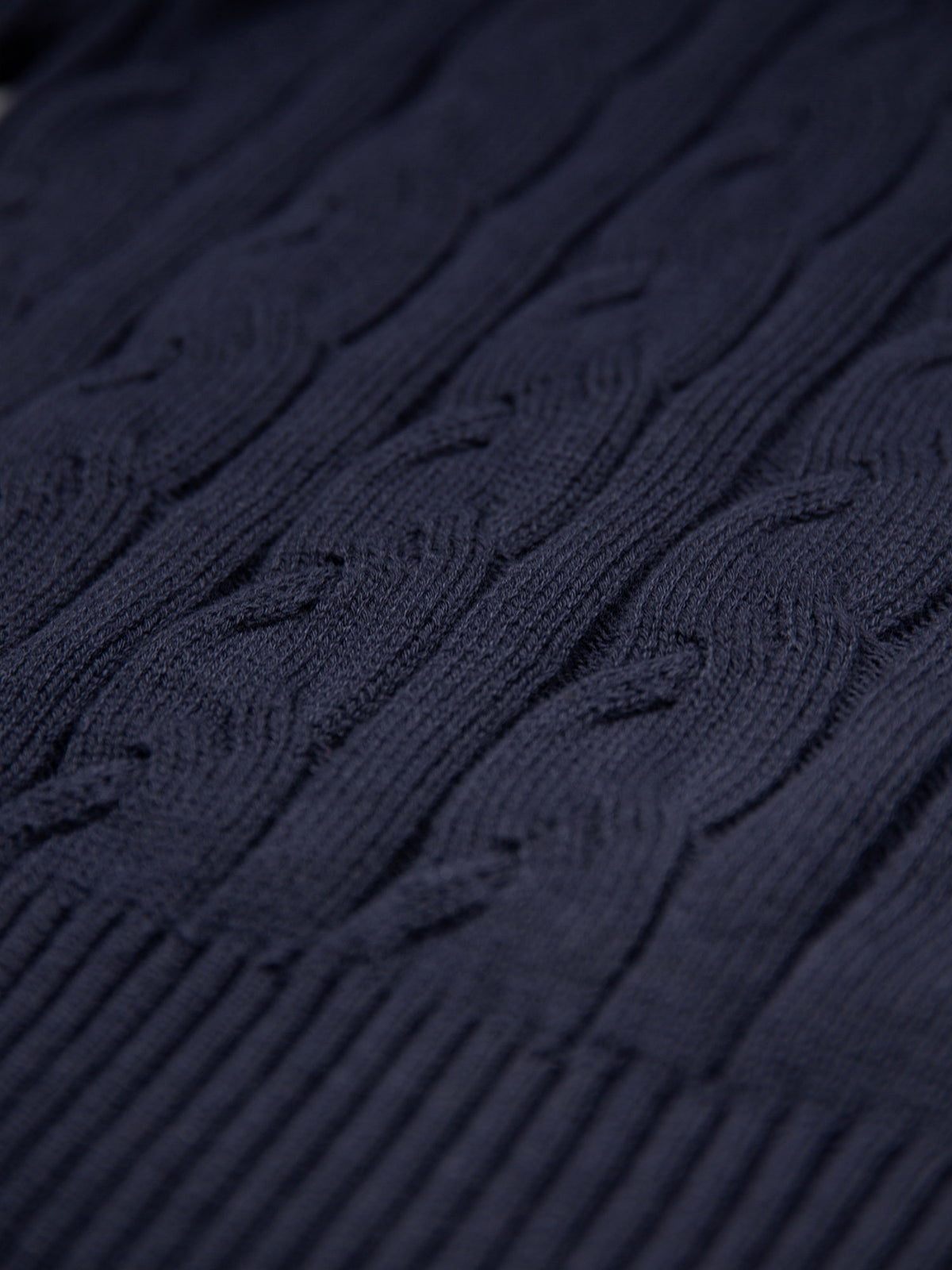 Men's navy jumper.