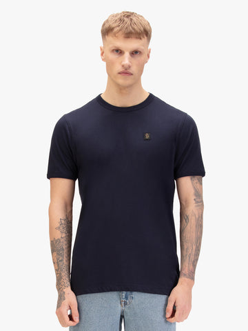 Trouser Snake Pure Cotton T-Shirt - Navy