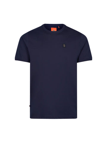 Trouser Snake Pure Cotton T-Shirt - Navy