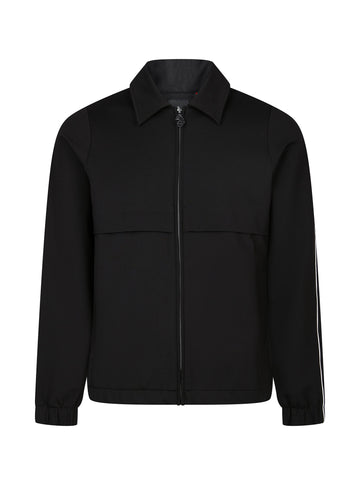 Men's black sweatshirt, front view