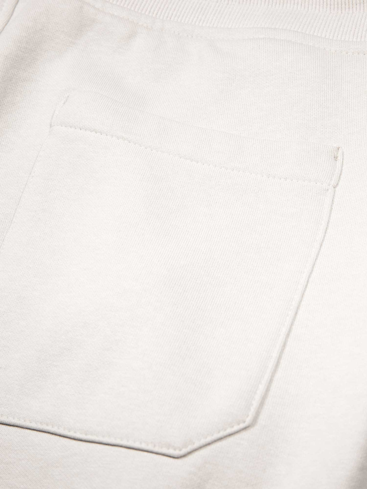 Men's wide-leg grey joggers with drawstring waistband, detail view 3