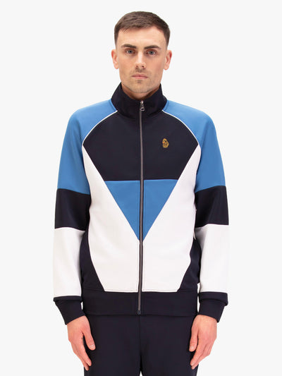 GRATITUDE CHEVRON ZIP SWEATSHIRT