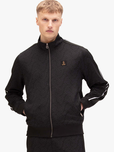 Men's black sweatshirt, detail view 1