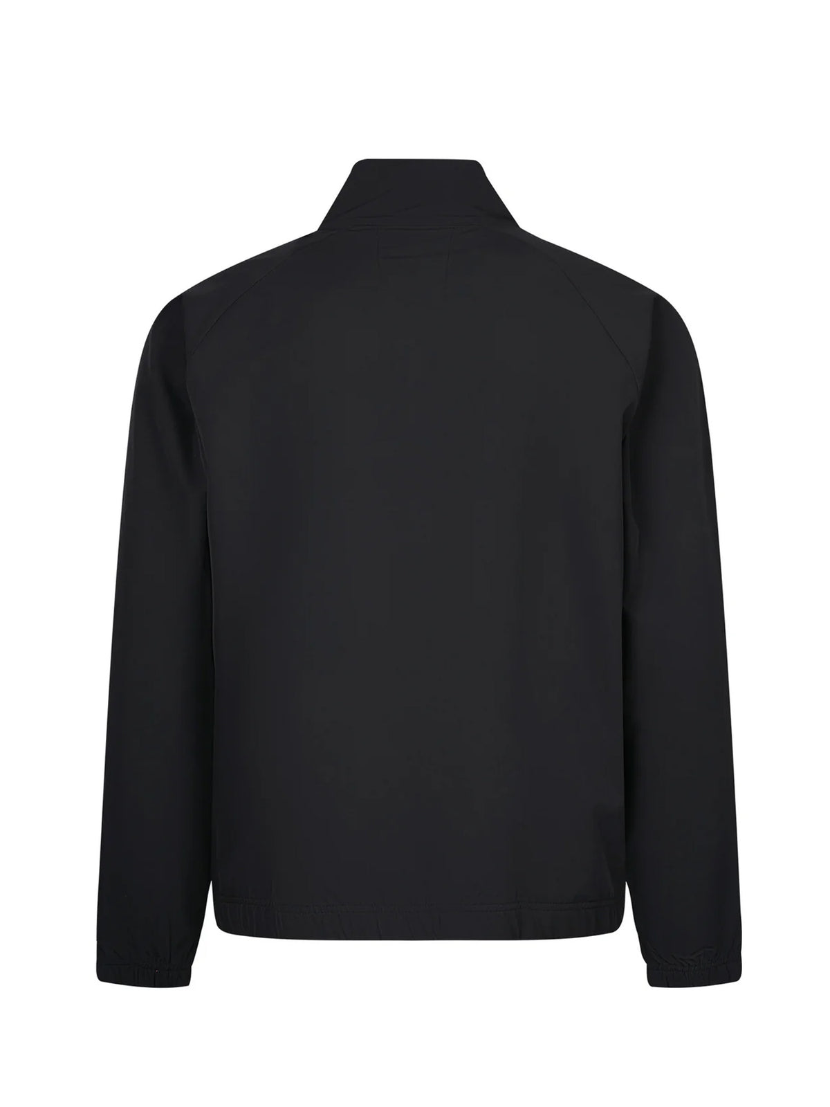 Men's black sweatshirt, side view