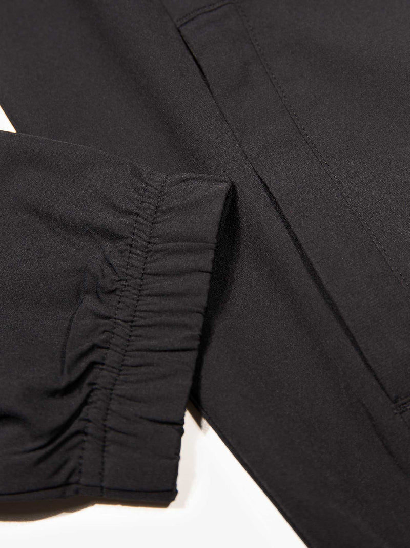 Moseley 1000 Lightweight Zip Sweatshirt - Black