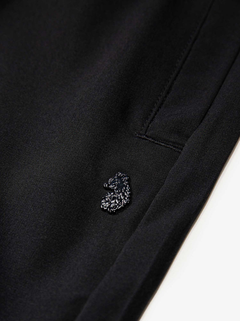 Knowle Lightweight Straight Leg Joggers - Black