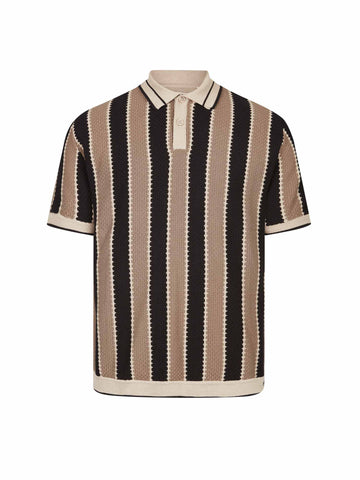 Men's brown jumper, front view