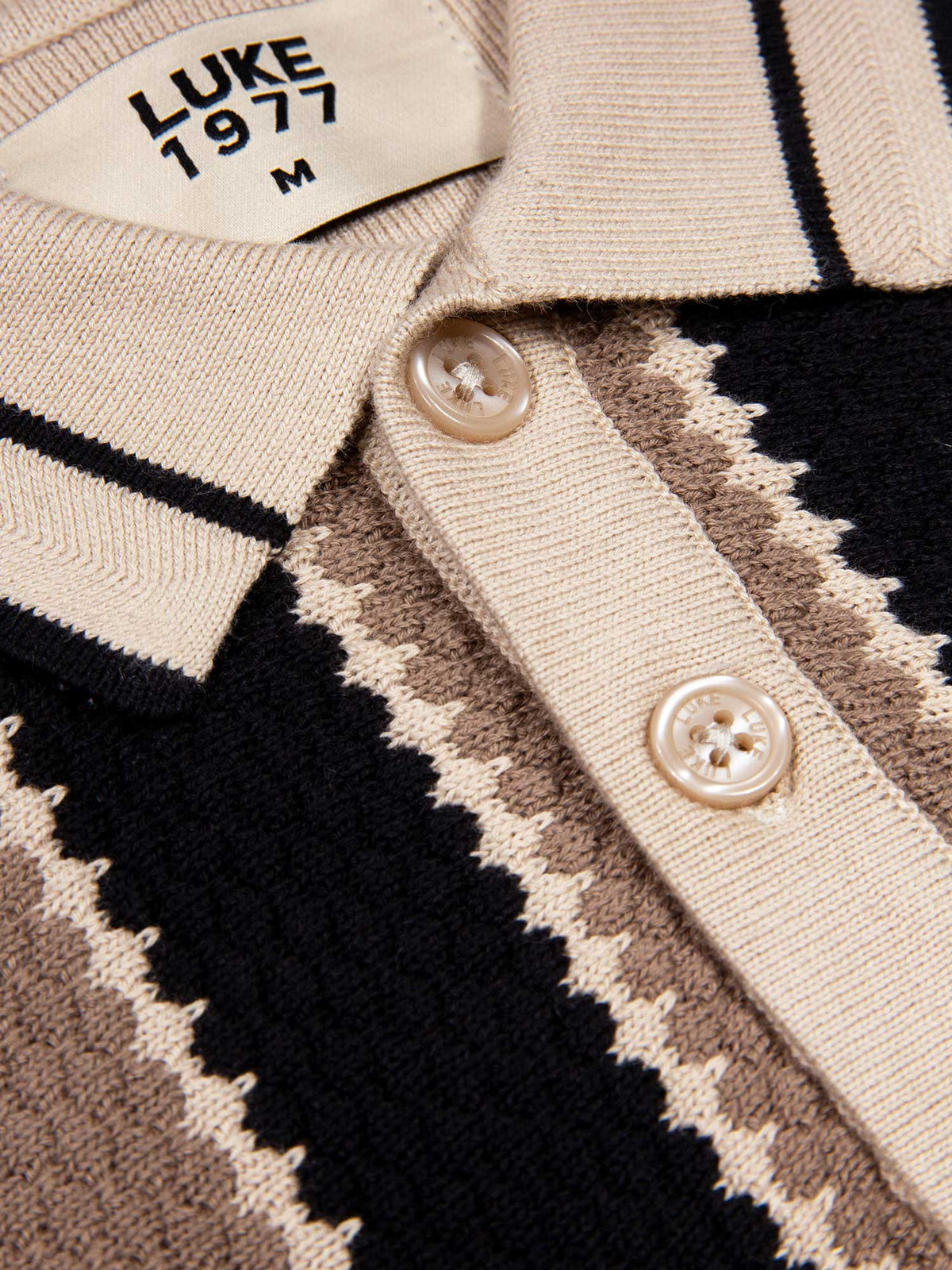 Men's brown jumper, detail view 1