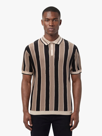 Men's brown jumper, front view
