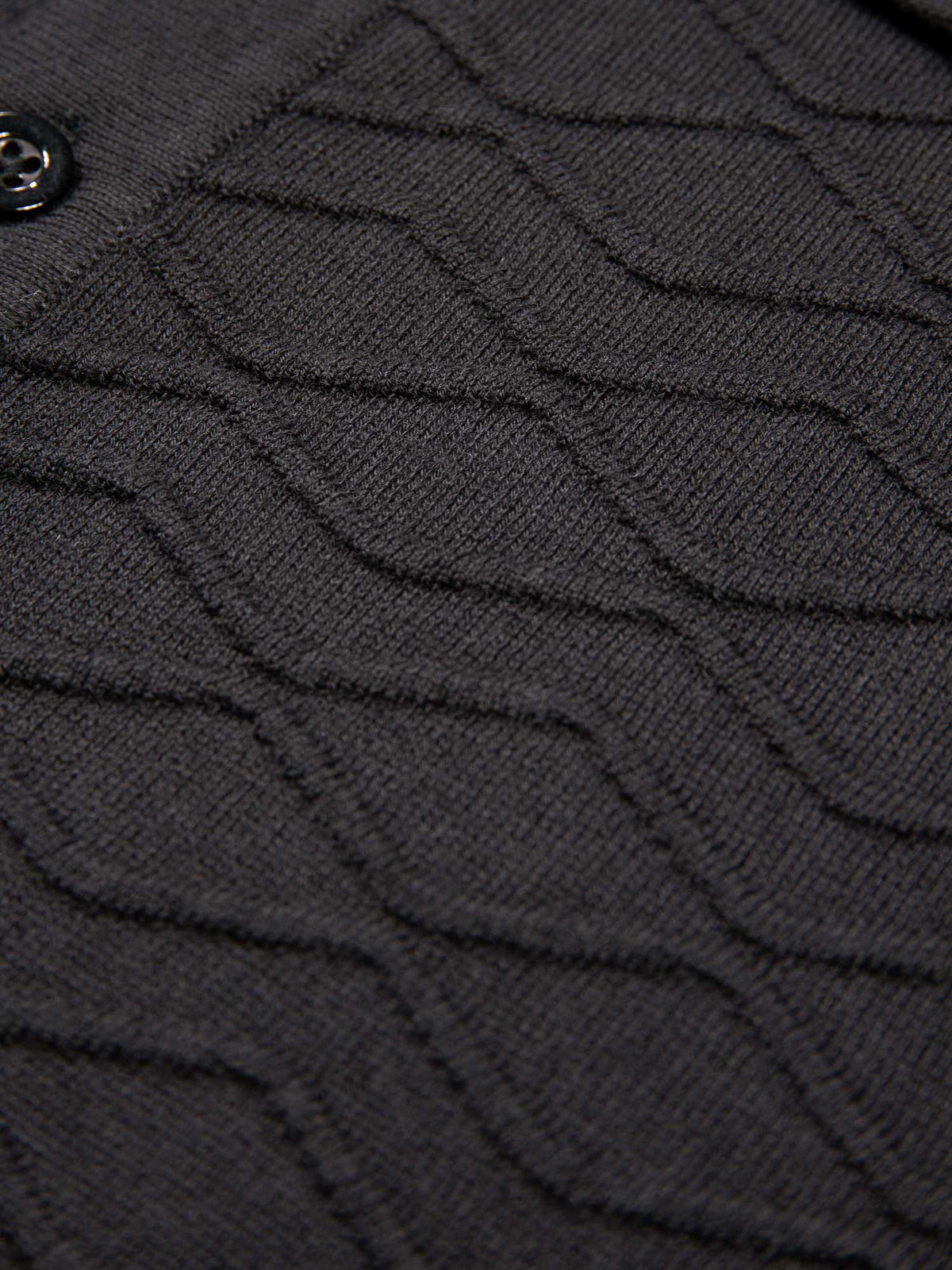 Men's black jumper, detail view 3