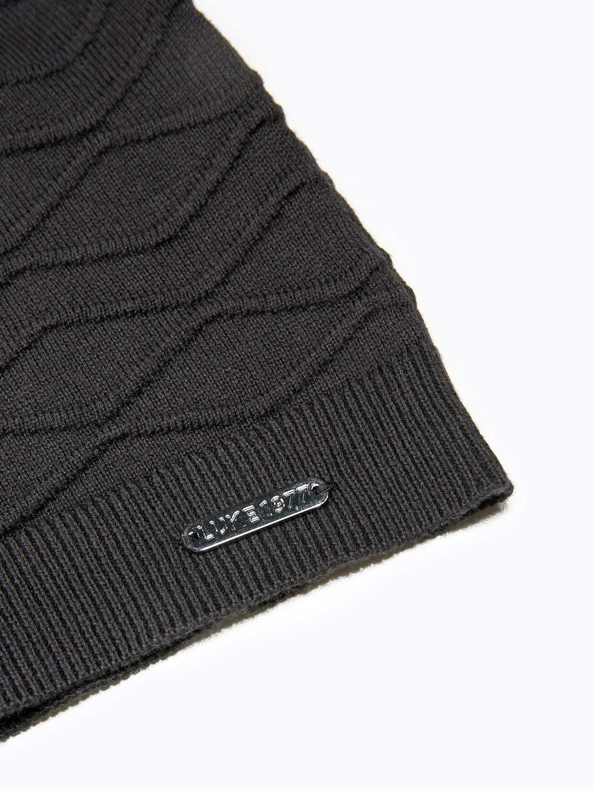 Men's black jumper, detail view 5