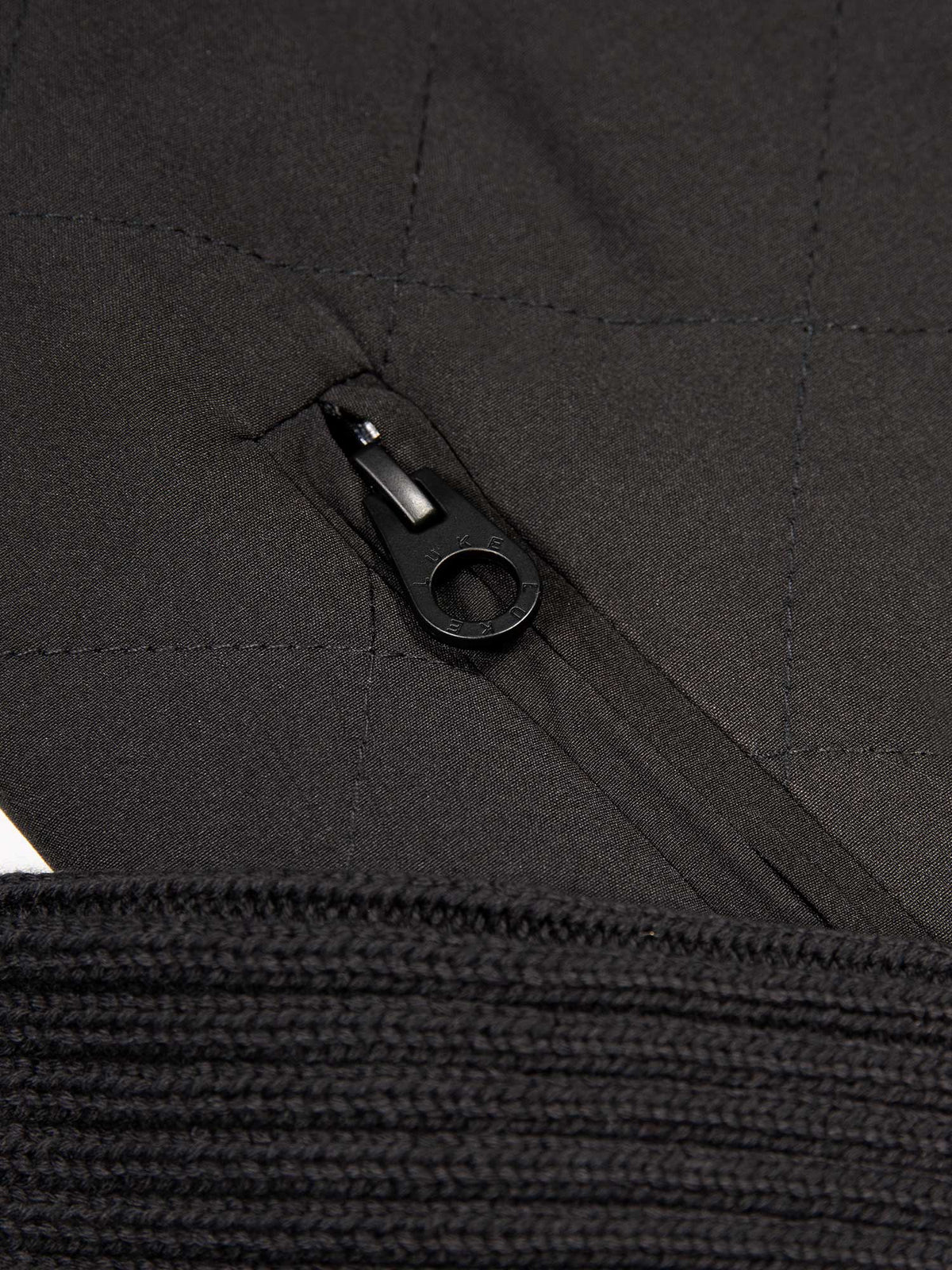 Men's black jacket, detail view 3