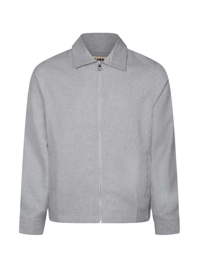 EMERY WOVEN COLLARED JACKET