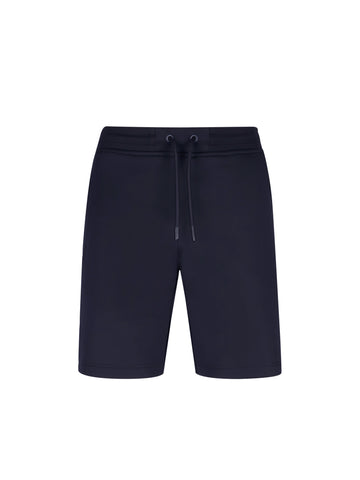 Hakon Panel Detail Tricot Sweat Shorts - Navy