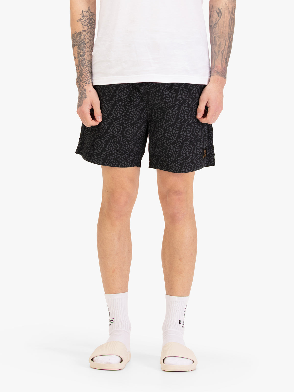 ZOFF OVERPRINT SWIM SHORTS