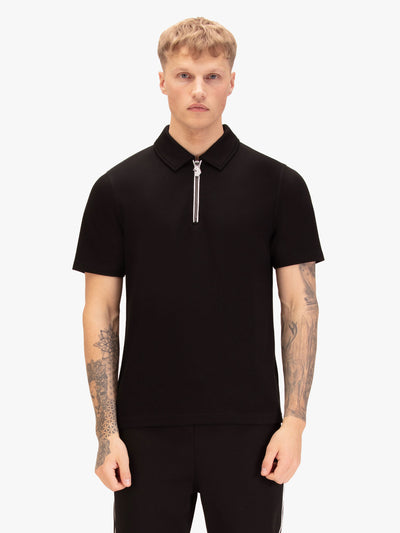 OPAL ZIP NECK POLO