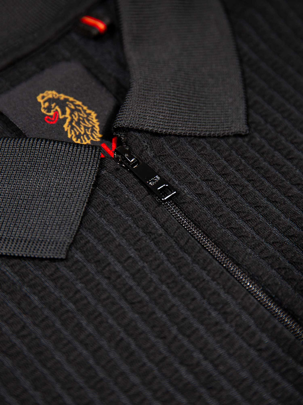 WAFFLE ON 1000 ZIP POLO