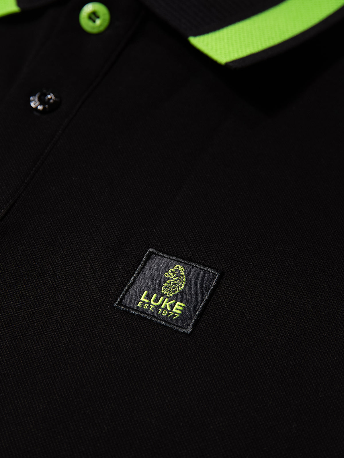 LUKE X M.A.T.E Polo Shirt - Black