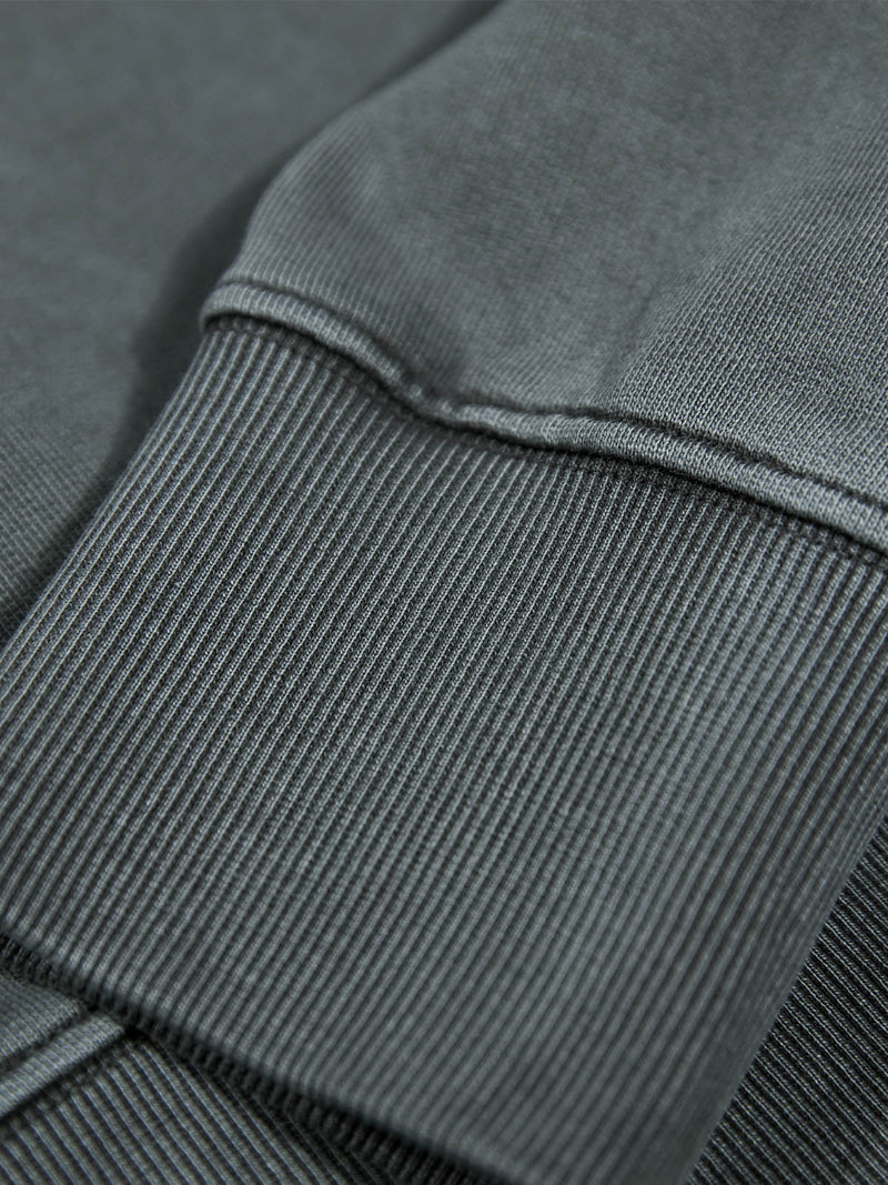 Cassel Dyed Crew Sweatshirt - Charcoal