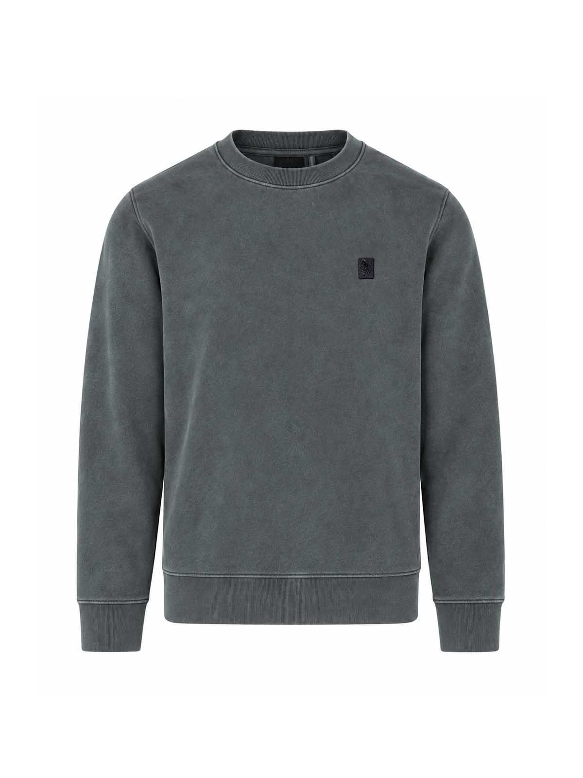 Cassel Dyed Crew Sweatshirt - Charcoal