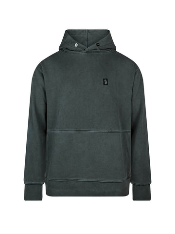 West Vale Overhead Dyed Hoodie - Charcoal