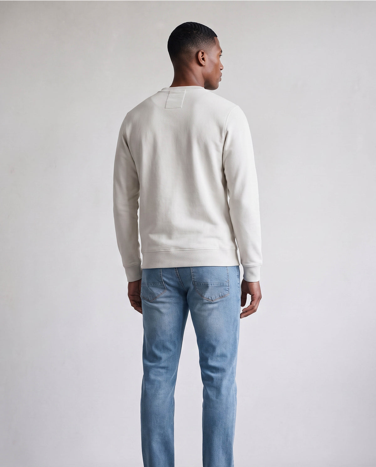 Leo Lux Touch Sweatshirt - Stone
