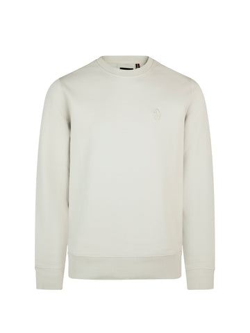 Leo Lux Touch Sweatshirt - Stone