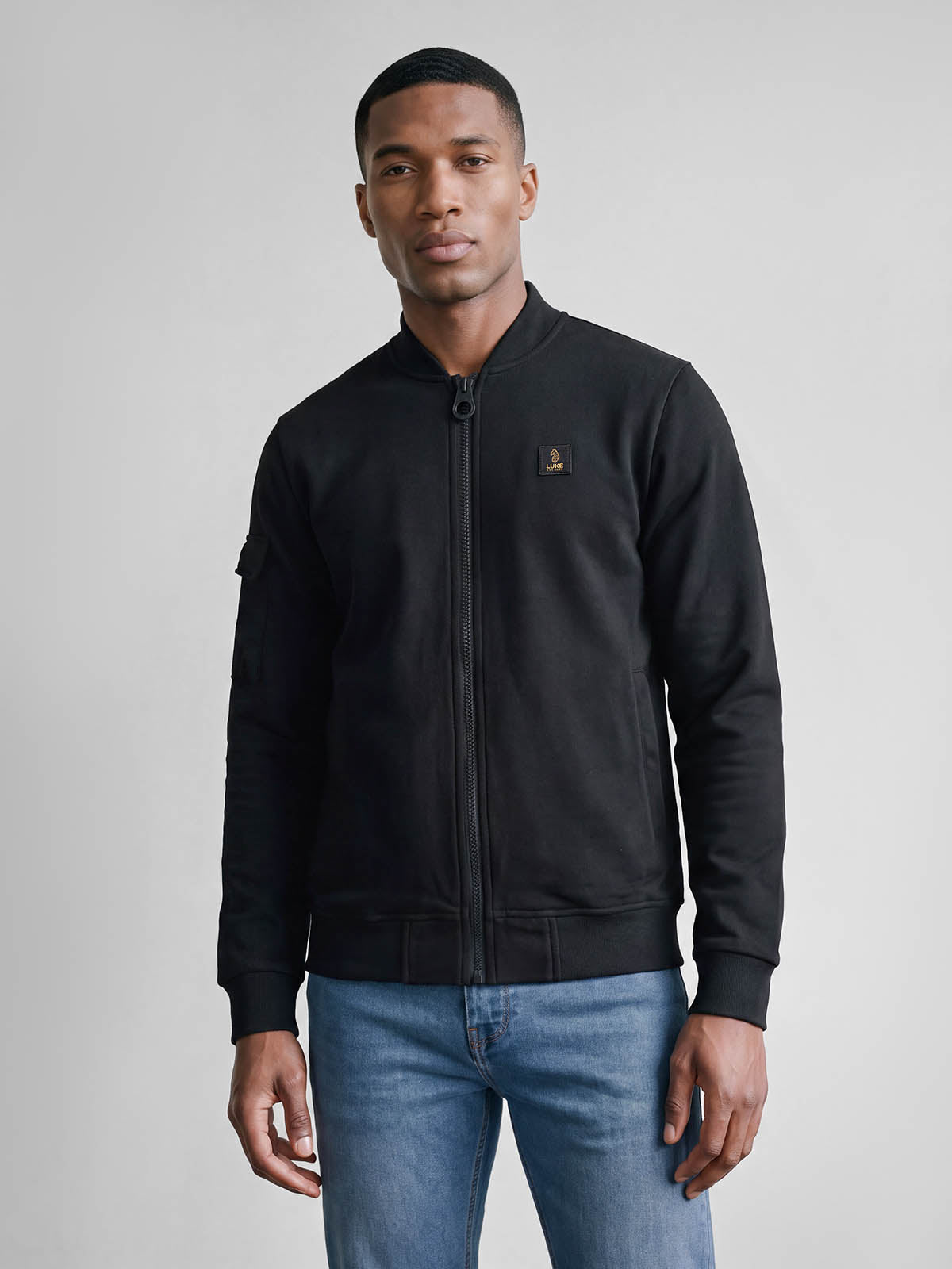 Dushu Reversible Bomber Jacket - Black