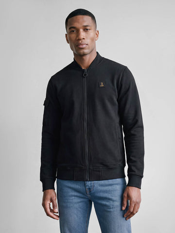 Dushu Reversible Bomber Jacket - Black