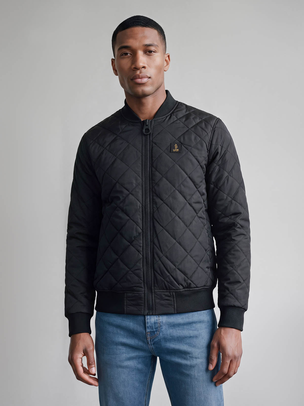 Dushu Reversible Bomber Jacket - Black
