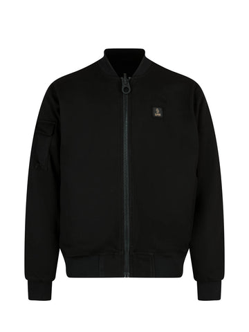 Dushu Reversible Bomber Jacket - Black