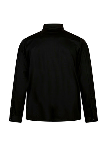 Neville Long Sleeve Shirt - Black